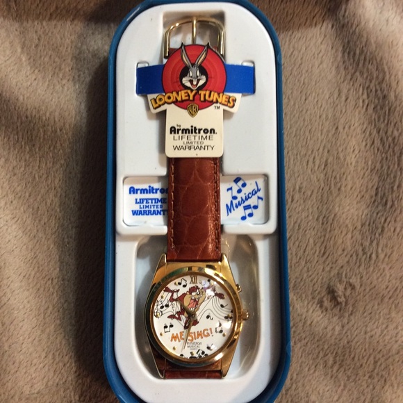 Armitron Accessories - Looney Tunes musical Vintage Taz Watch